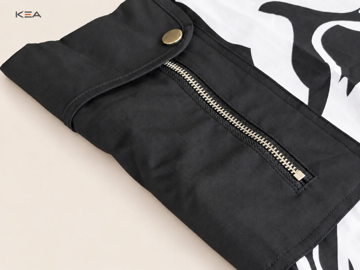 Marble Wide Leg Cargo Pant