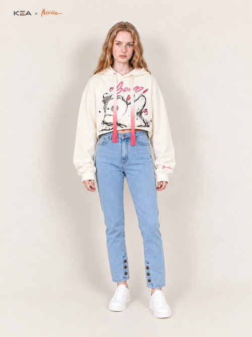 Possible Sketch Cropped Hoodie