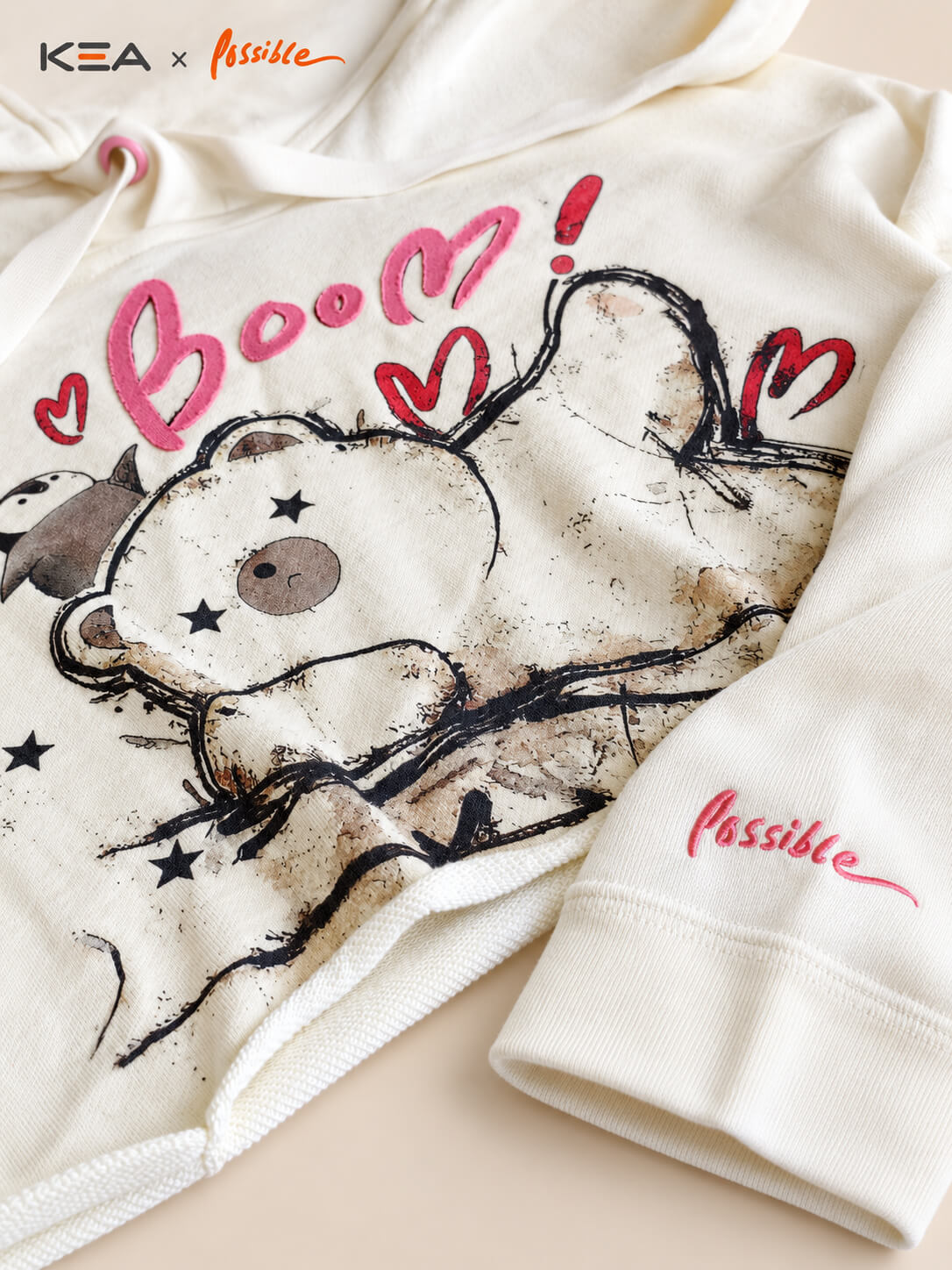 Possible Sketch Cropped Hoodie