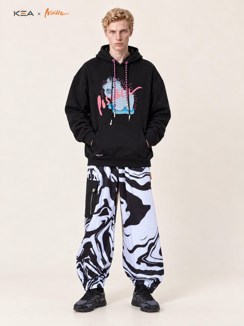 Possible Static Pink Hoodie