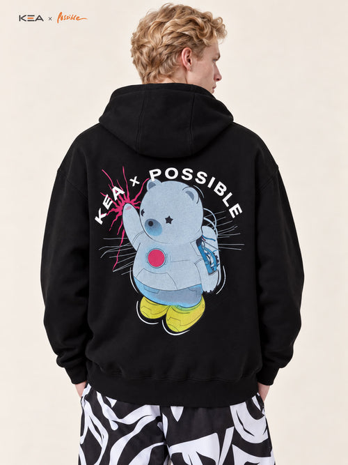Possible Static Pink Hoodie