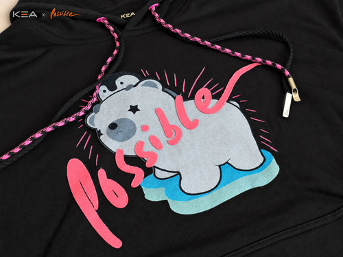 Possible Static Pink Hoodie